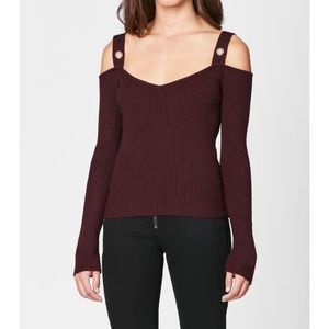 Burgundy LF sweater